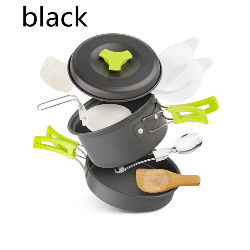 Outdoor Camping Cookware Set for 1–2 People