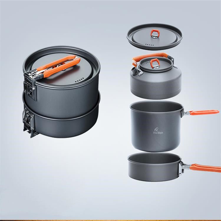 Fire Maple Feast 2 Portable Camping Cookware Set for 2–3 People