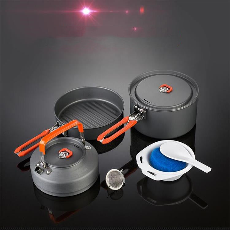 Fire Maple Feast 2 Portable Camping Cookware Set for 2–3 People