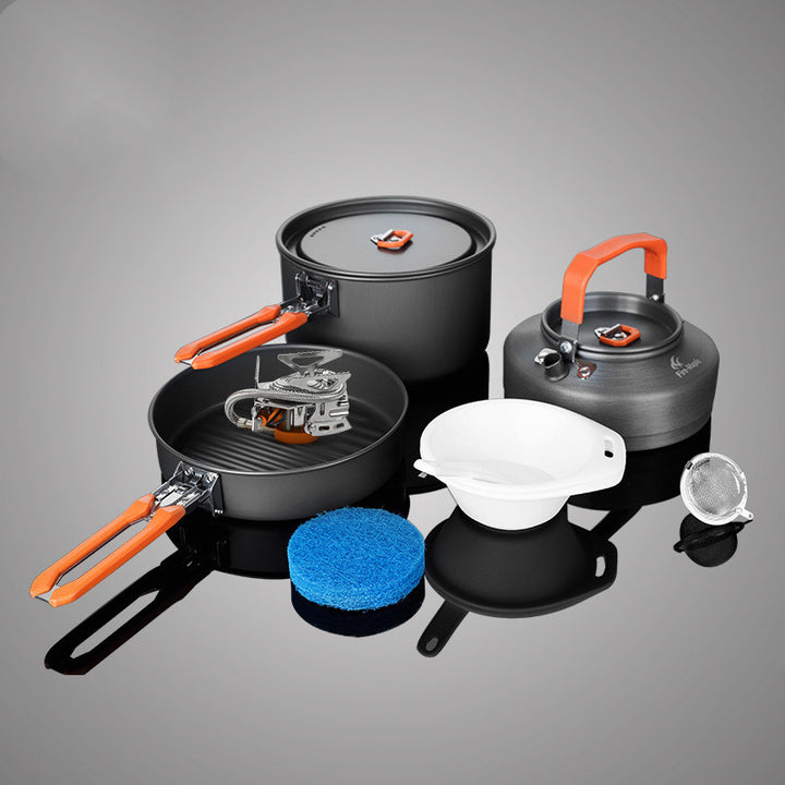 Fire Maple Feast 2 Portable Camping Cookware Set for 2–3 People