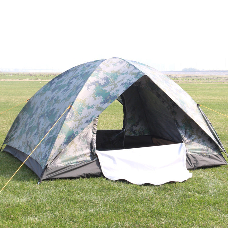 Outdoor Camouflage 3-4 Person Travel Camping Tent