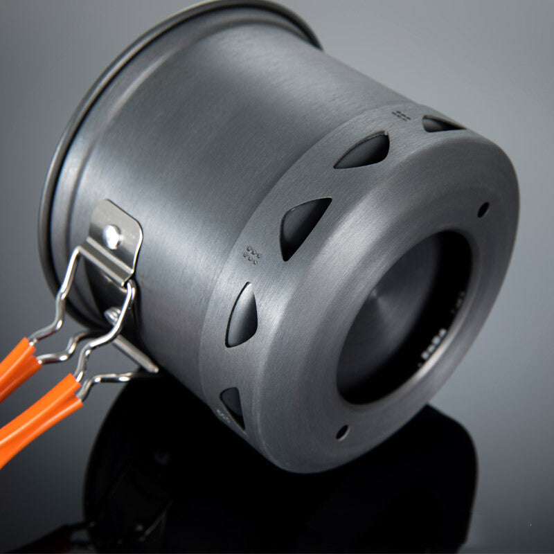 Outdoor Heat-Collecting Single-Pot Camping Cookware