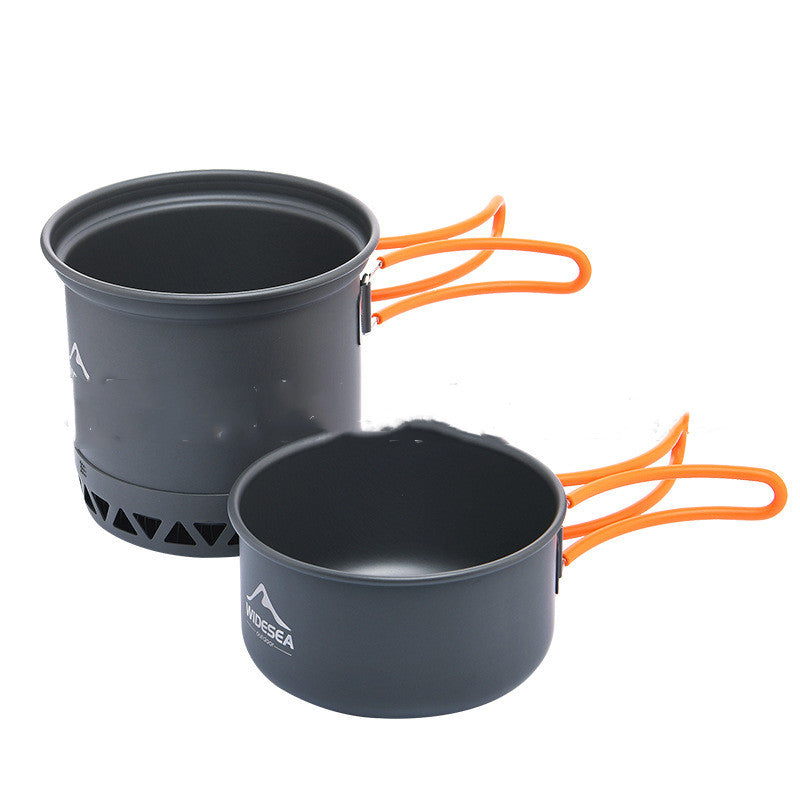 Widesea Outdoor Camping Cookware Set for Travel and Cooking