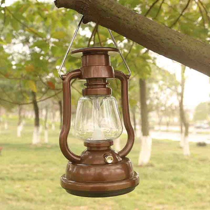 Hand-Cranked Portable Camping Lamp USB Charging