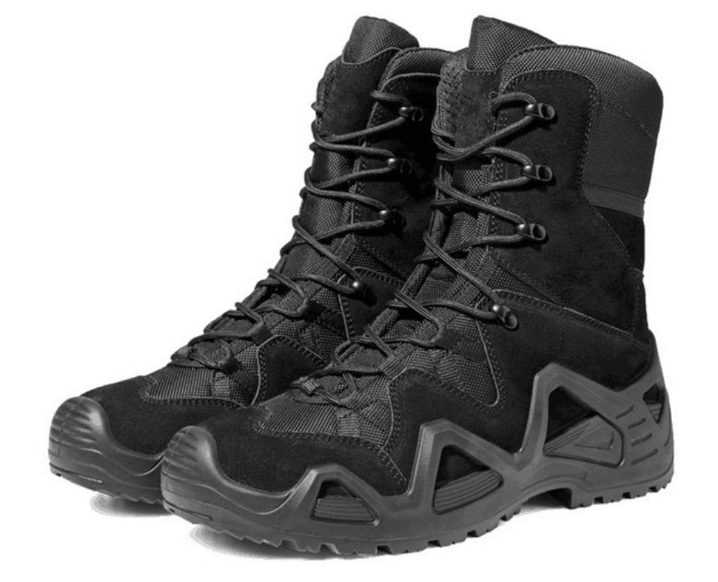 Mid-Top Military Combat Boots Outdoor Hiking & Training Shoes