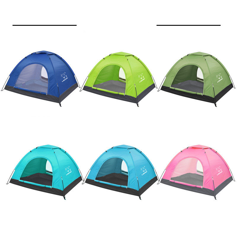 Single-Layer Outdoor Beach Camping Tent