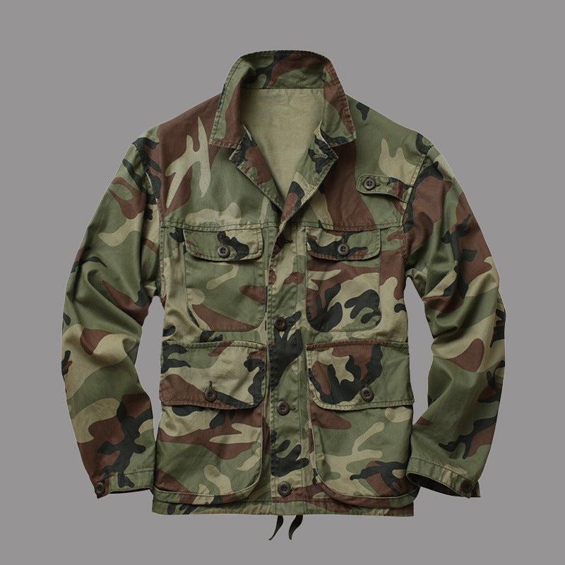 Camouflage Softshell Winter Jacket