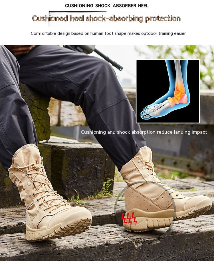 Summer Yulong Combat Boots & Tactical Desert Climbing Boots