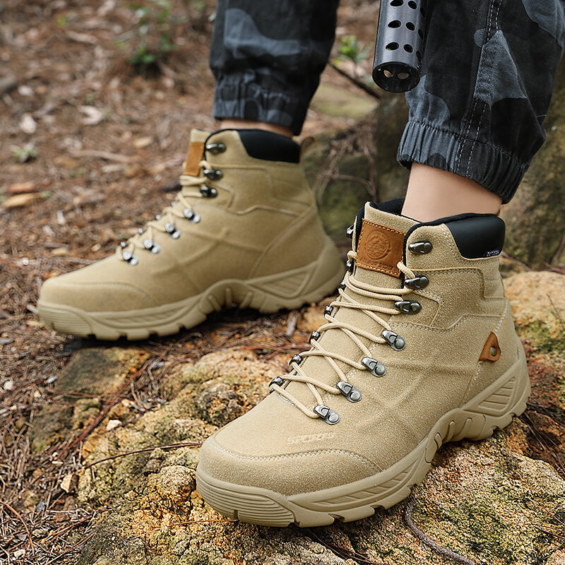 Men's High-Top Autumn & Winter Hiking Boots Plus Size