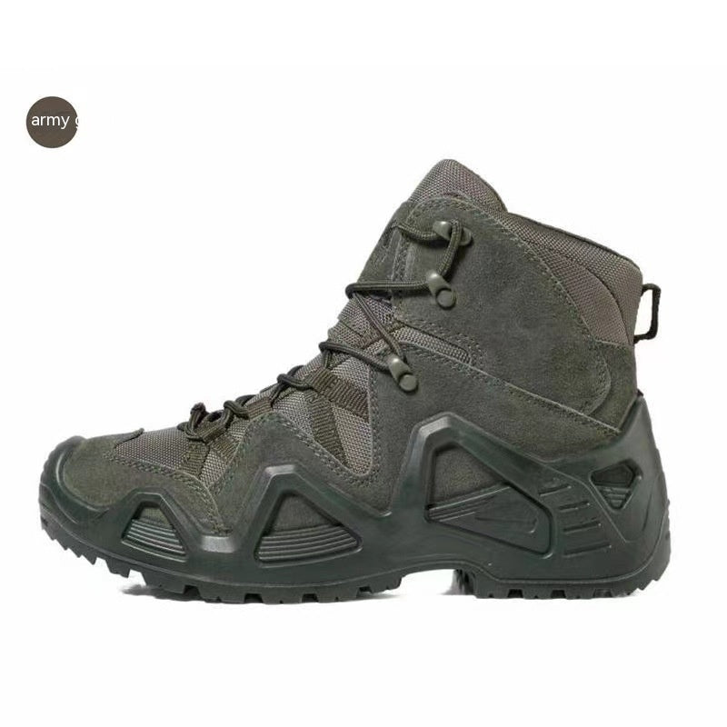 Mid-Top Military Combat Boots Outdoor Hiking & Training Shoes