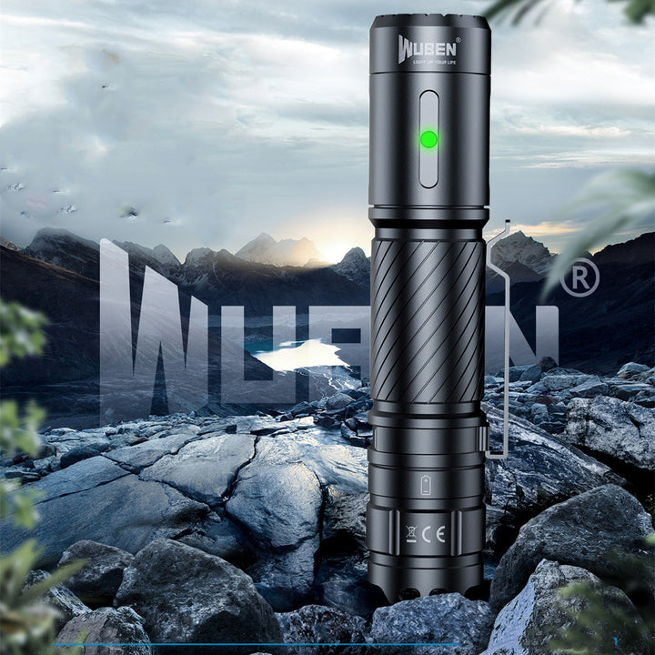 Strong Light Flashlight Rechargeable Portable And Super Bright