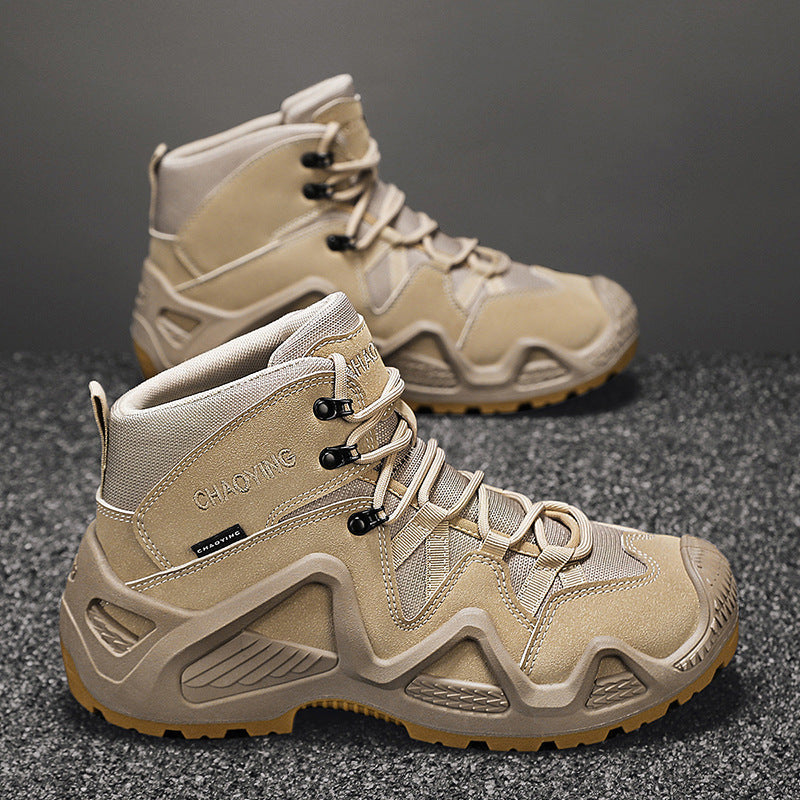 High-Top Tactical Desert Combat Boots Outdoor