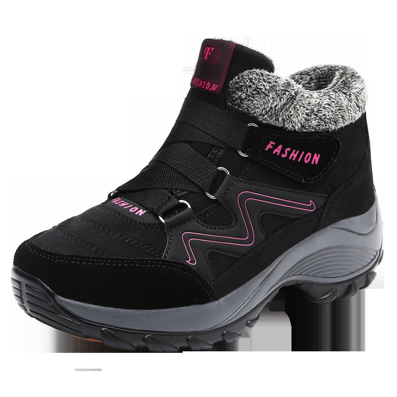 Women's Waterproof Leather Hiking Boots Non-Slip Outdoor