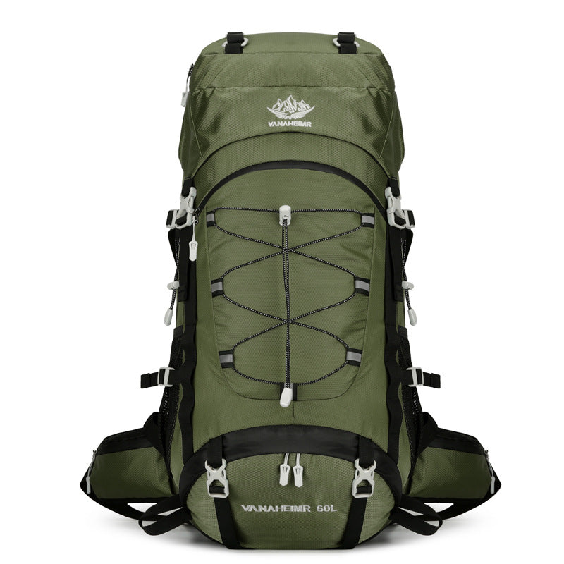 60L Large Capacity Outdoor Hiking and Camping Backpack