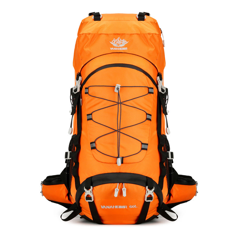 60L Large Capacity Outdoor Hiking and Camping Backpack