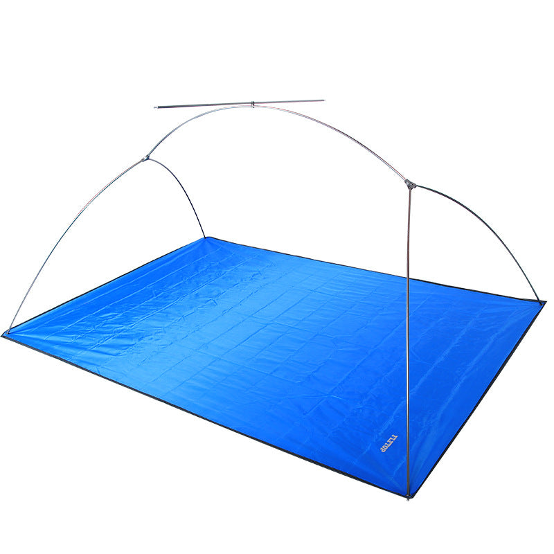 Outdoor Double-Layer Aluminum Pole Camping Tent
