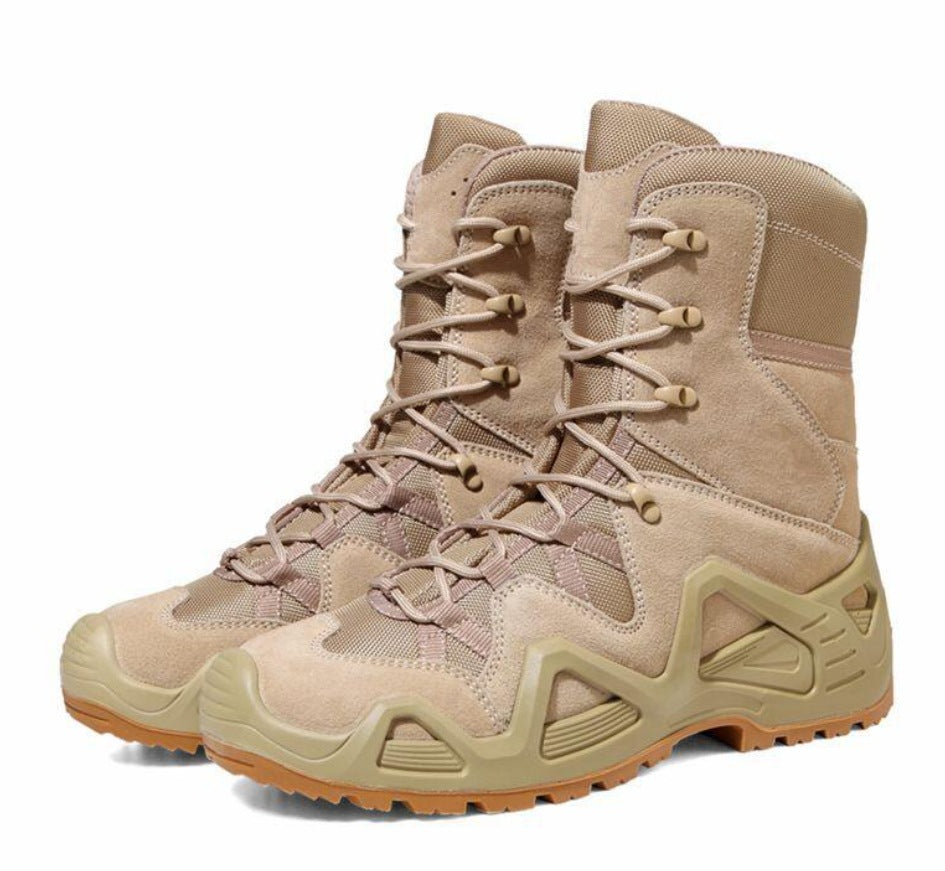Mid-Top Military Combat Boots Outdoor Hiking & Training Shoes