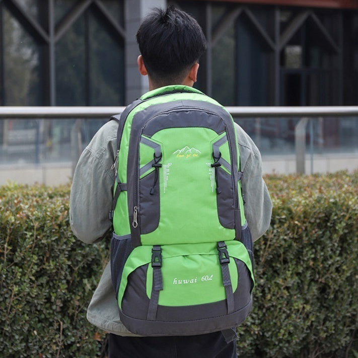 60L Large Capacity Outdoor Hiking and Travel Backpack for Men