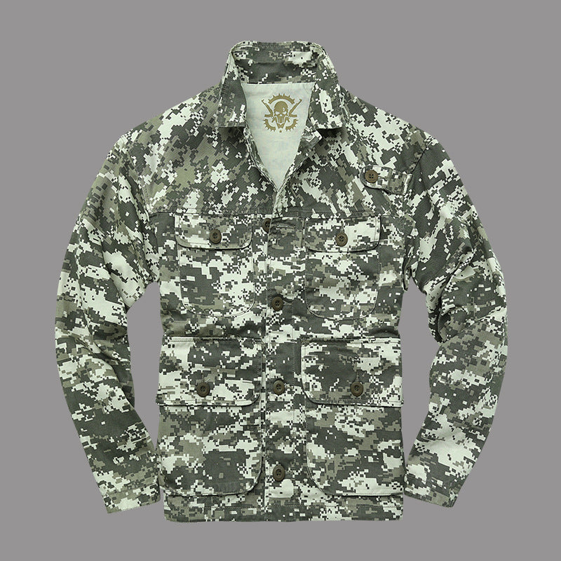 Camouflage Softshell Winter Jacket