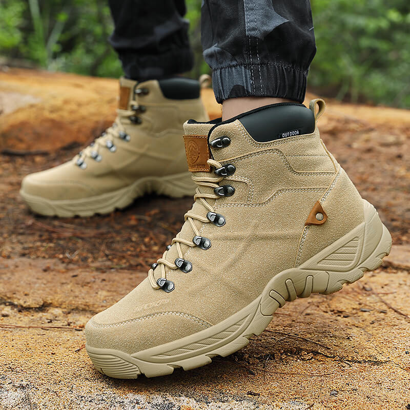 Men's High-Top Autumn & Winter Hiking Boots Plus Size