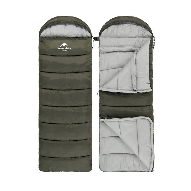Naturehike Hooded Envelope Sleeping Bag Double Outdoor Camping