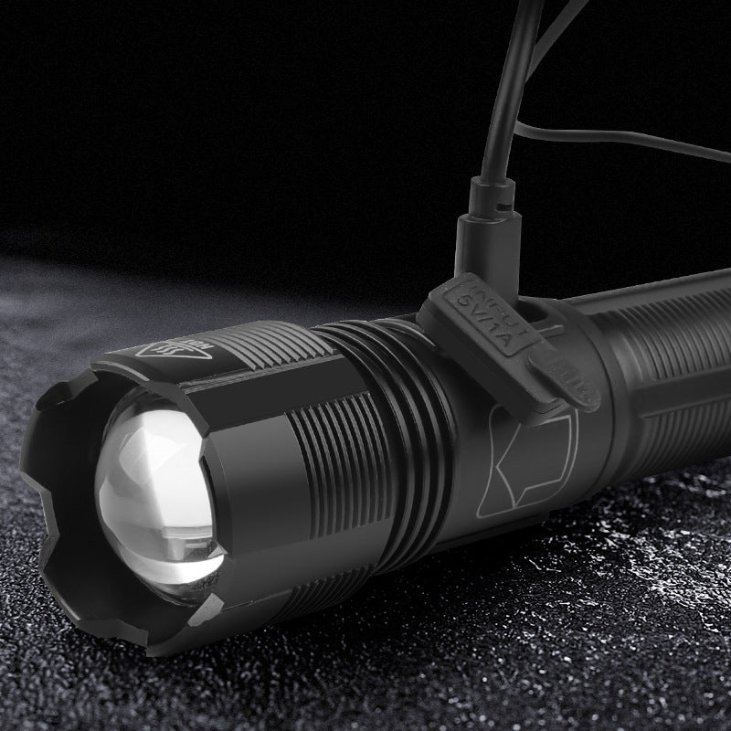 USB Rechargeable High-Brightness Flashlight