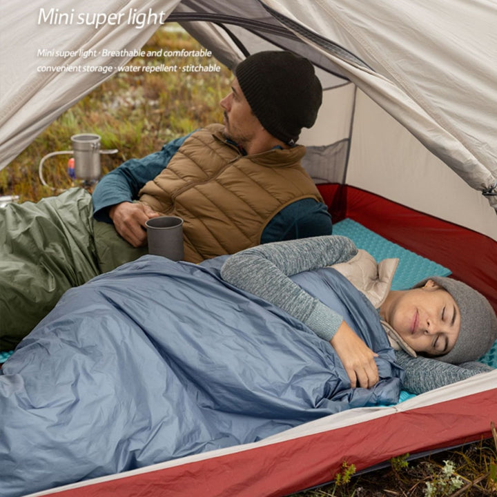 Summer Envelope Sleeping Bag Thin Lightweight Outdoor Travel Quilt