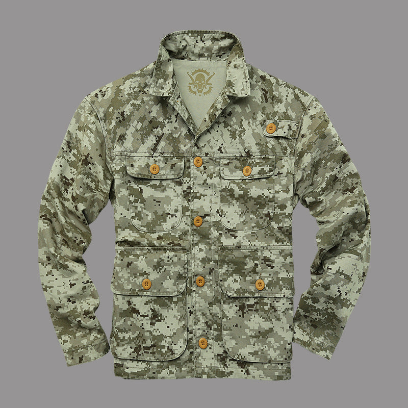 Camouflage Softshell Winter Jacket
