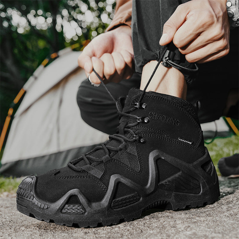 High-Top Tactical Desert Combat Boots Outdoor