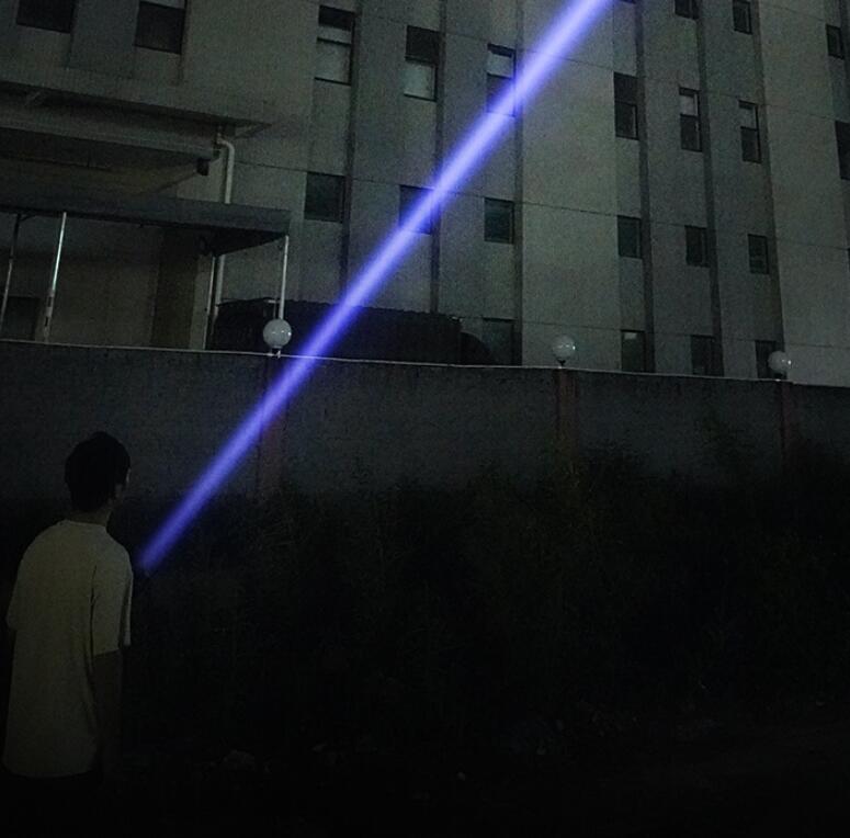 Super Bright Long-Range LED Flashlight USB Type-C