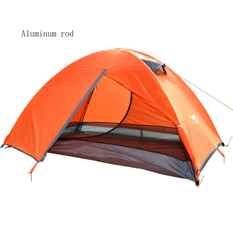 Lightweight Double-Layer 2-Person Waterproof Camping Tent
