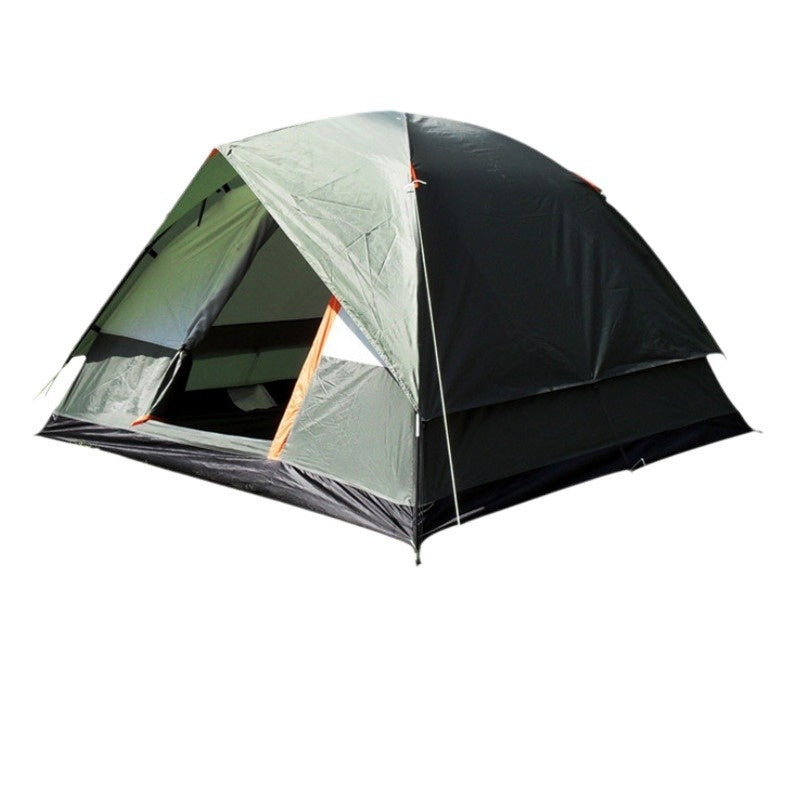 Outdoor Rainproof Double-Layer Family Travel Camping Tent