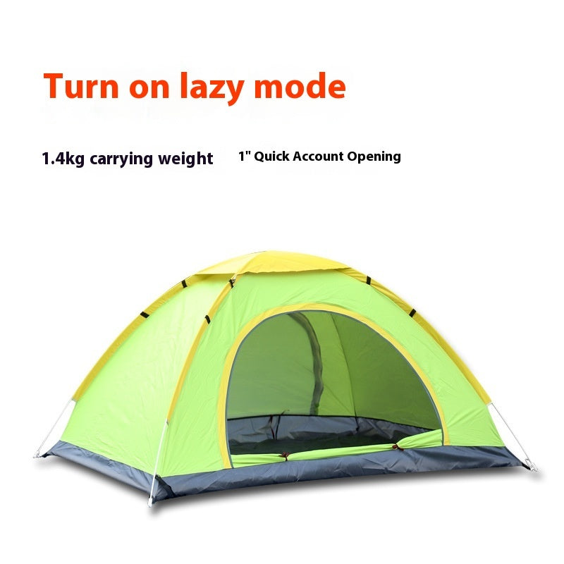 Automatic Multi Person Double Door Camping Tent