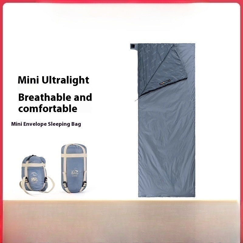 Summer Envelope Sleeping Bag Thin Lightweight Outdoor Travel Quilt