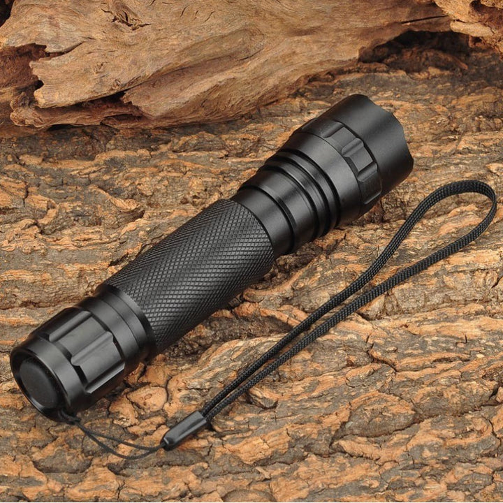 Rechargeable High-Power Long-Range LED Outdoor Flashlight