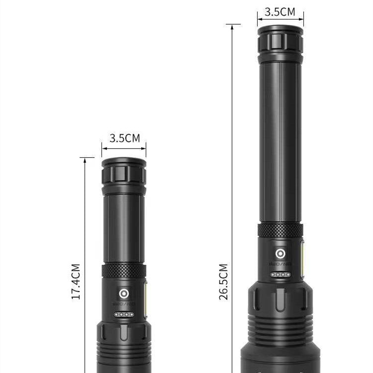 Zoom Multi-function Super Bright Flashlight