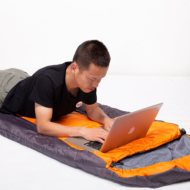 Warm Thickened Outdoor Self-Driving Travel Camping Sleeping Bag