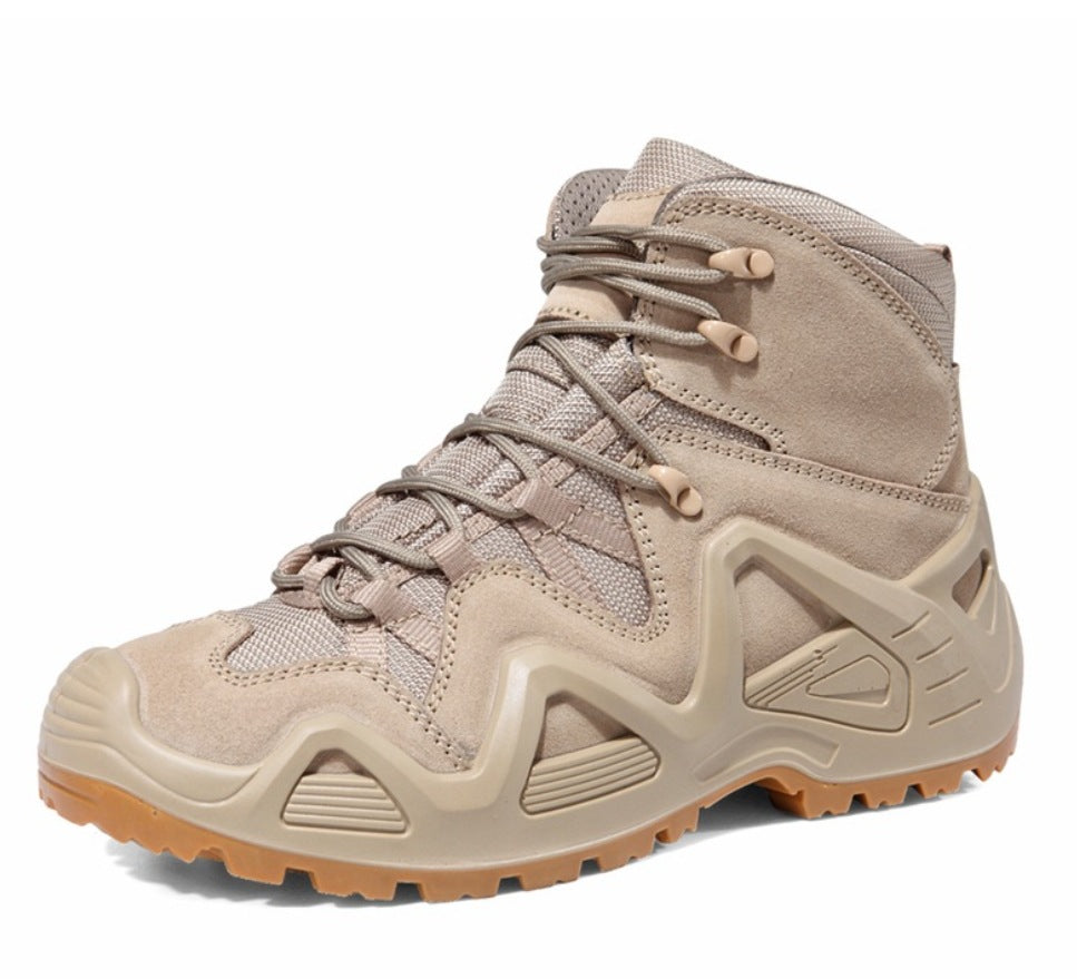 Mid-Top Military Combat Boots Outdoor Hiking & Training Shoes