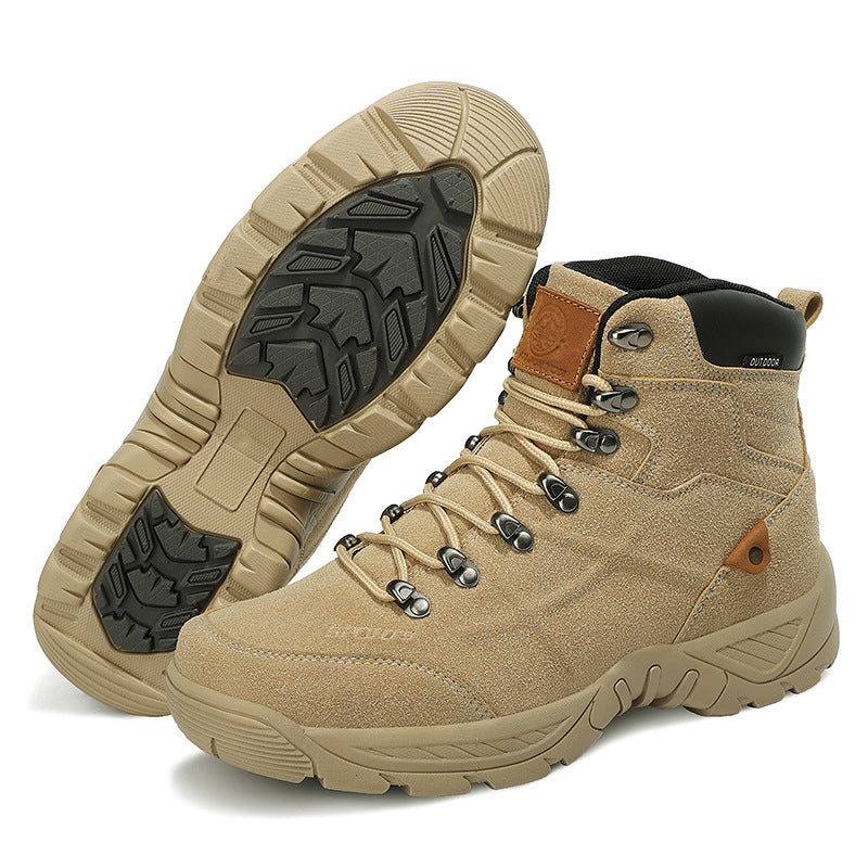 Men's High-Top Autumn & Winter Hiking Boots Plus Size