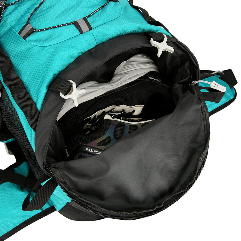 60L Large Capacity Outdoor Hiking and Camping Backpack