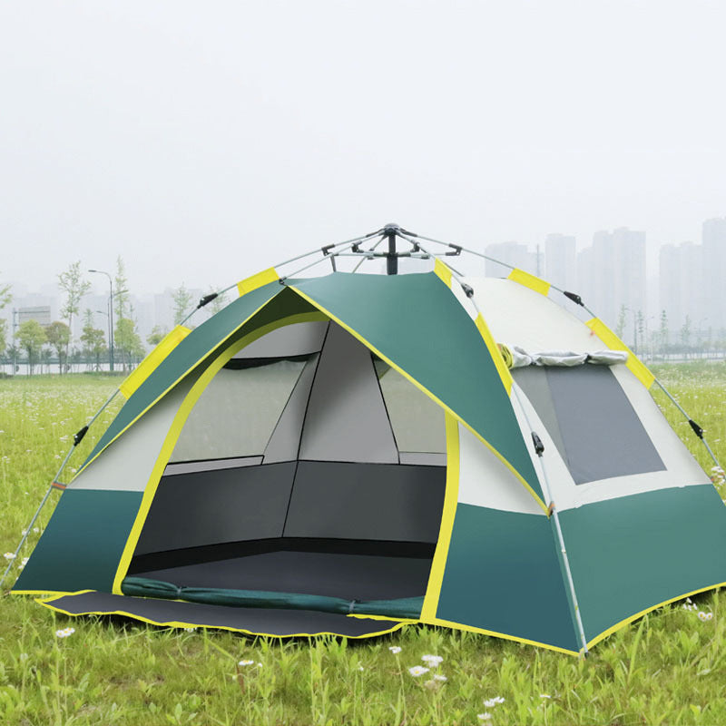 Outdoor Automatic Quick-Opening Double-Decker Camping Tent